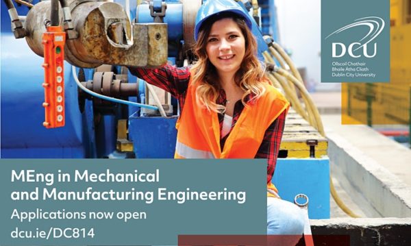 MEng in Mechanical and Manufacturing Engineering at DCU