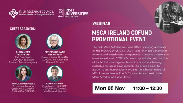 MSCA Ireland COFUND Webinar